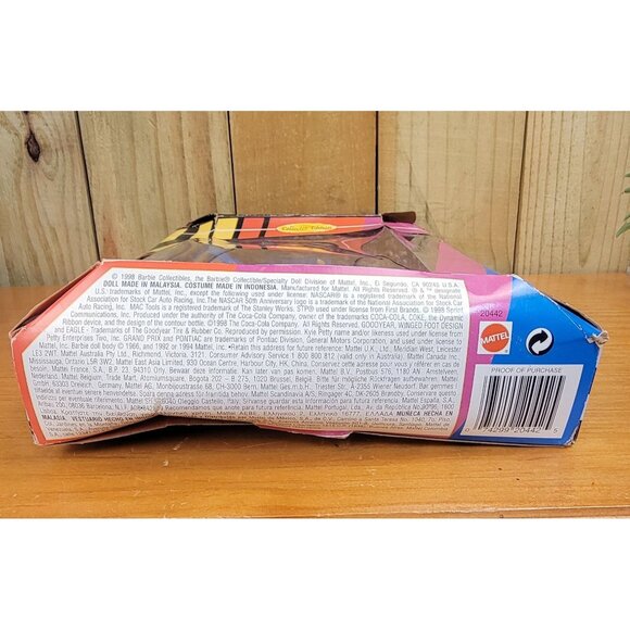 Vintage 1998 50th Anniversary NASCAR Barbie Collector Edition - Picture 7 of 11